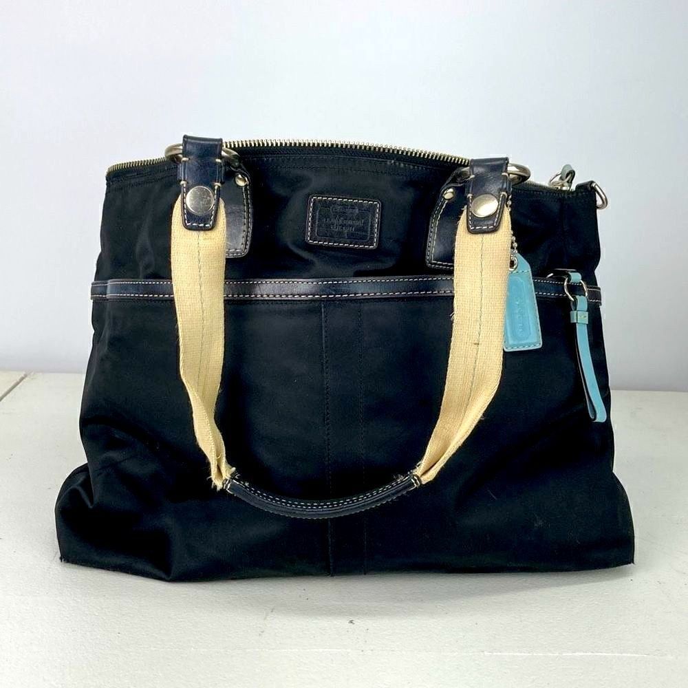 COACH Leatherware HAMPTON M0771-11748 Multipurpose Tote Baby Bag